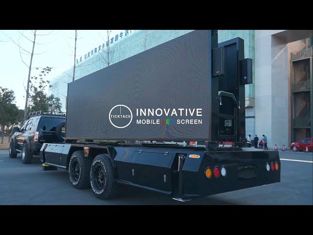 Mobile Led Screen Trailer TR15-TICKTACK