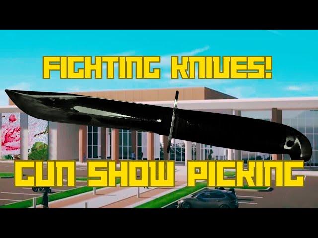 Hunting for Fighting Knives at the Tyler Gun Show