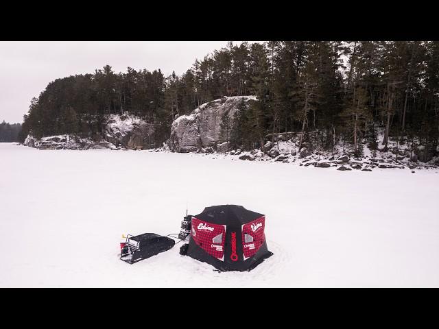 3 Days Ice Fishing At An Off-Grid Outpost