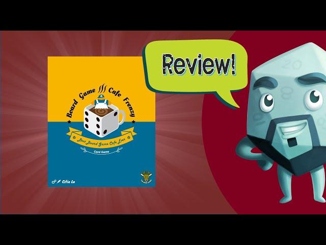 Board Game Cafe Frenzy Review - with Zee Garcia