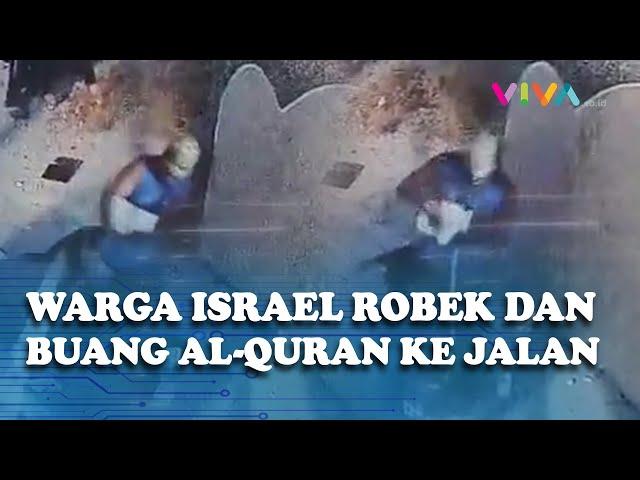 Islam Ternodai, Warga Israel Robek Al-Quran Lalu Buang ke Jalan