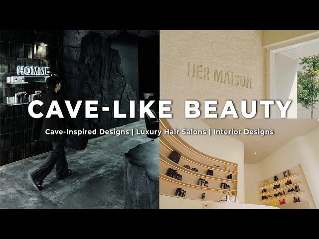 Cave-Inspired Interior Design | Luxury Hair Salons | Interior Design