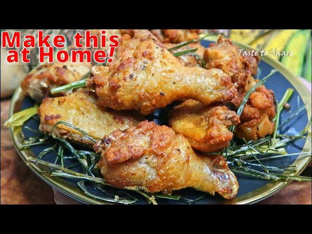 Do not fry chicken directly this seasoning method will make chicken Delicious & Crispy