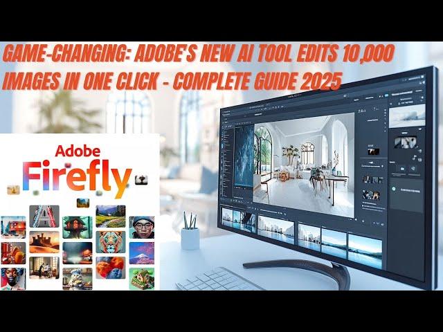 INSANE: New Adobe AI Saves 47 Hours Weekly - Edit 10,000 Images Instantly (2025 Guide)