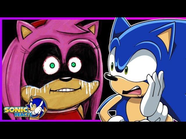 TAILS IS LOOKIN KINDA SUS! Sonic Reacts   There's Something About Amy by mashed