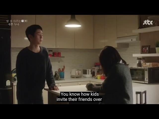 [ Jung Hae In & Son Ye Jin ]Kiss Scene in Pretty Nona Who Buys Me Food