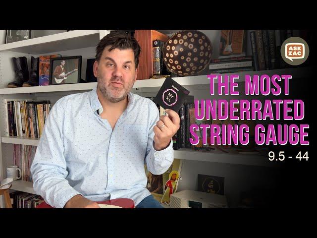 The Most Underrated Electric Guitar String Gauge - 9.5-44 - Ask Zac 203