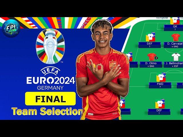 MATCHDAY 7: FINAL TEAM SELECTION With 5 FREE TRANSFER!! | UEFA EURO 2024 Fantasy Football