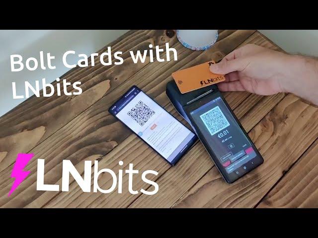 Using contactless bolt cards with LNbits