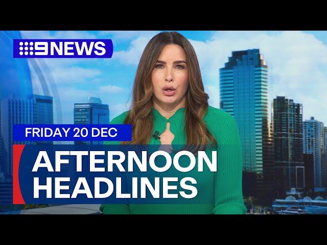 Bali Nine reunited with families; Train union slams NYE fireworks threat | 9 News Australia