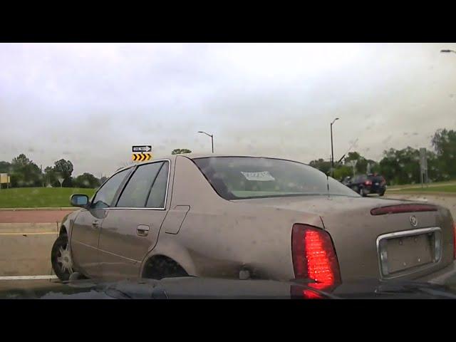 Dashcam video shows Clinton Township drug suspect fleeing police