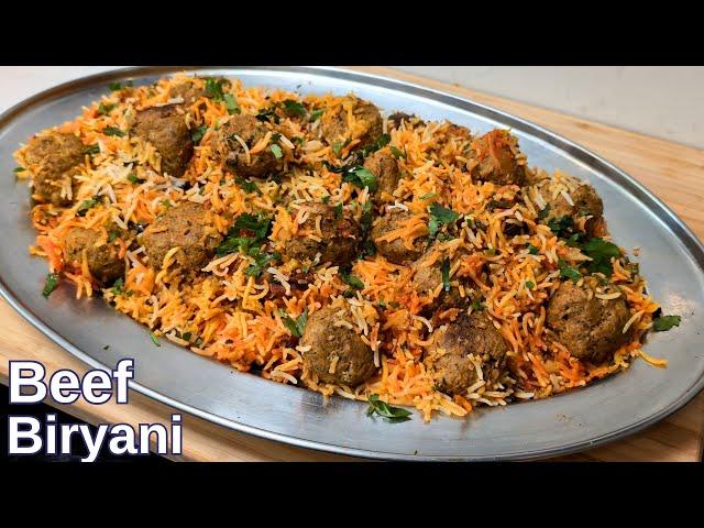 Beef Kofta Pulao | Delicious Kofta Biryani Recipe