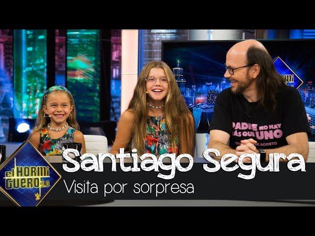 Las hijas de Santiago Segura visitan a su padre por sorpresa - El Hormiguero 3.0