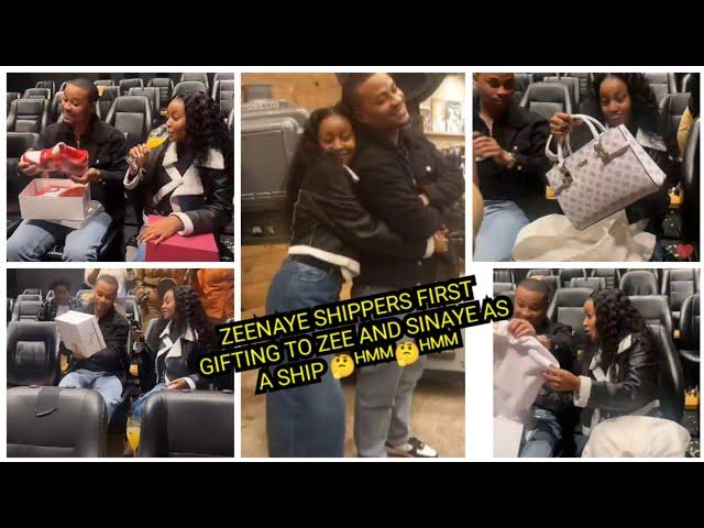 ZEENAYE SHIPPERS GIFT ZEE AND SINAYE WITH LOADS OF GIFT