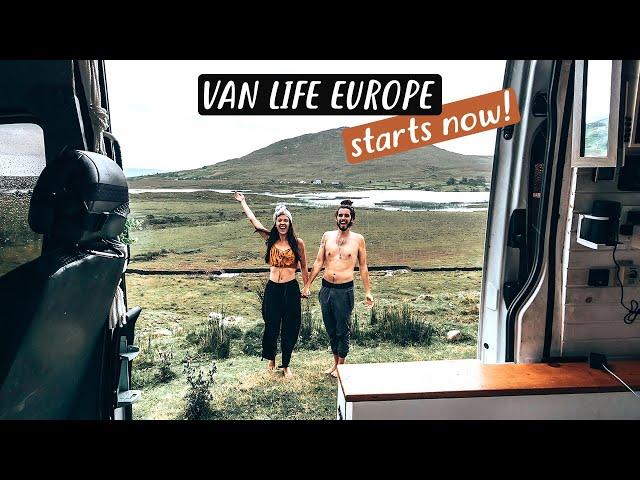 WE SHIPPED OUR VAN ACROSS THE WORLD!