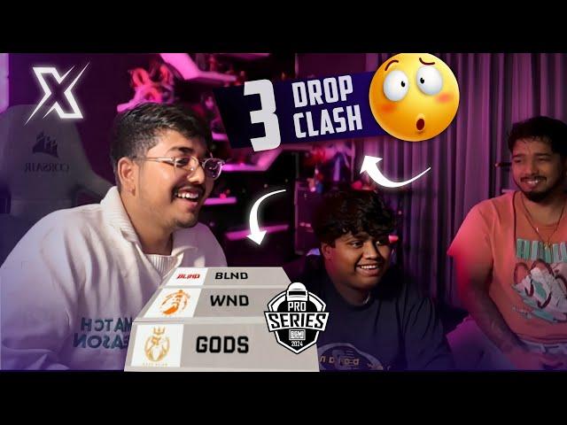 TX SAARANG on DROP CLASH  with 3 Teams | BMPS SEMIs