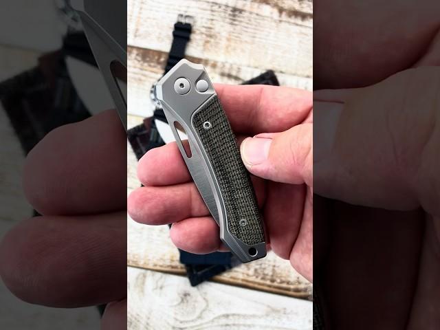 LionSteel Twain - Integral Button Lock - Available at GPKNIVES.com! #EDC