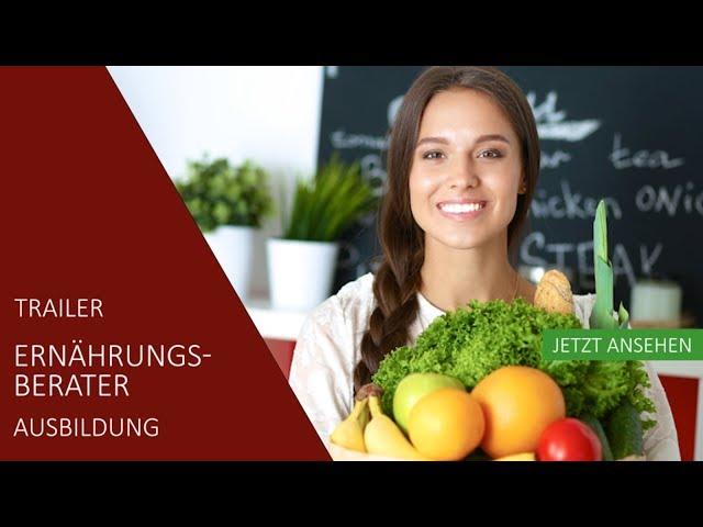 Ernährungsberater Ausbildung | Trailer | Akademie für Sport und Gesundheit