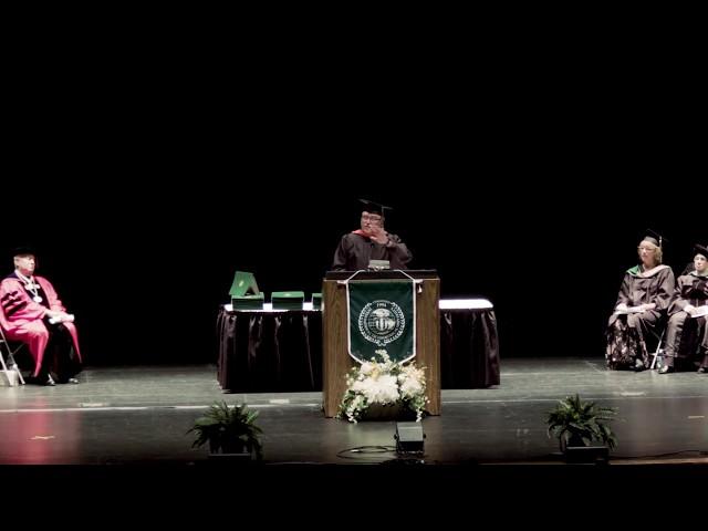 Phil McKinney, CEO of CableLabs speaks at ITU's Commencement 2017