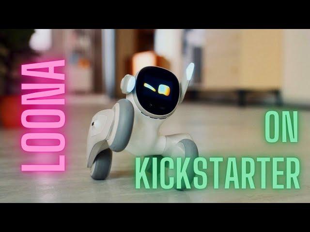 Loona the robot is on Kickstarter | Sept 2022