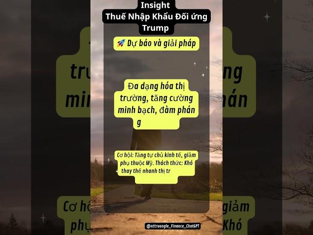 6.  Làm sao để Việt Nam vượt qua cú sốc thuế này? Câu trả lời ở đây! #giảipháp #xuấtkhẩu"