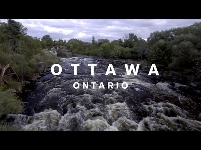 Drone Fly Over of Ottawa 4K