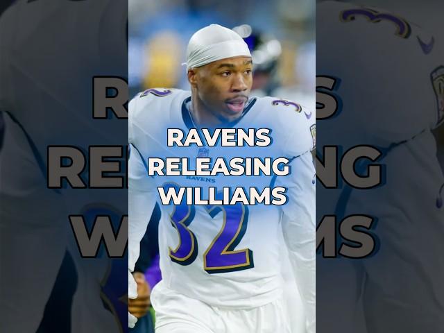 Baltimore Ravens Expecting To RELEASE Marcus Williams #ravens #shorts