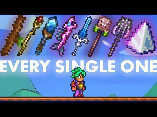 EVERY Mage Weapon You'll Need in Terraria in 6 MINS!