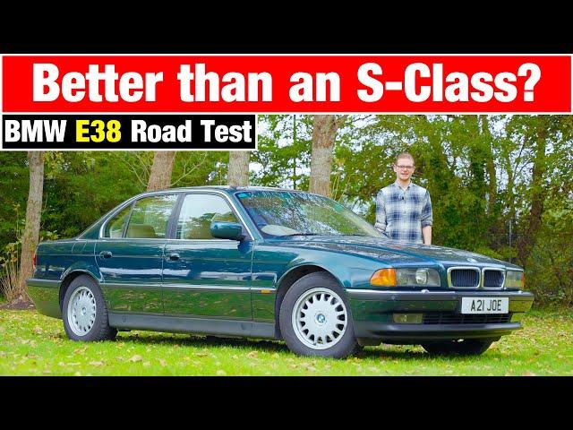 BETTER Than A Mercedes S-Class? BMW E38 7 Series Road Test