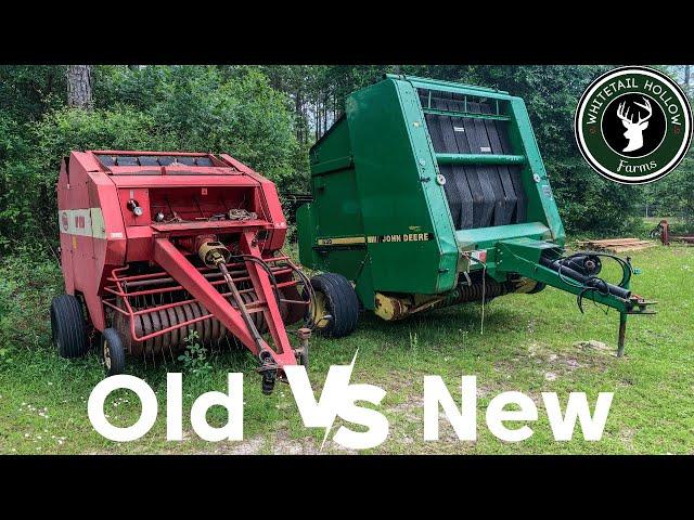 We Bought A New Baler! John Deere 535 With Netwrap!