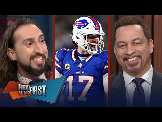 Is Josh Allen the NFL’s top QB & are the Bills serious AFC contenders? | NFL | FIRST THINGS FIRST