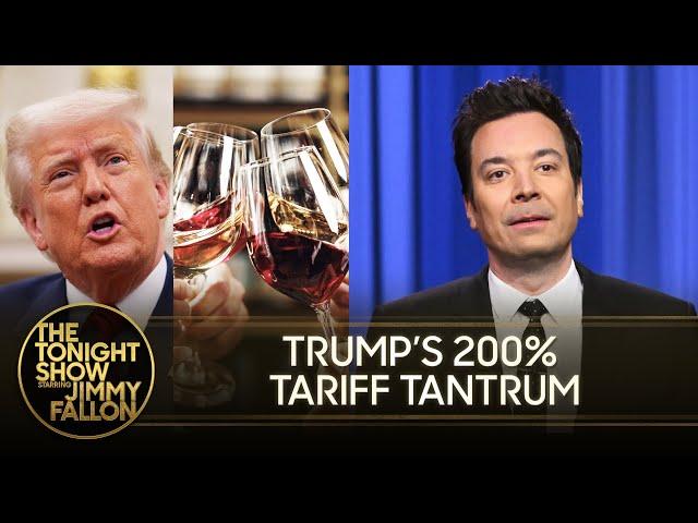 Trump Threatens Europe with 200% Champagne and Wine Tariff, Congress Faces Government Shutdown