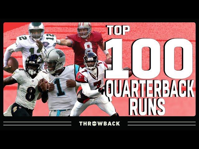 Top 100 QB Runs: Vick Juke, Lamar Spin, Young Scramble, & More!