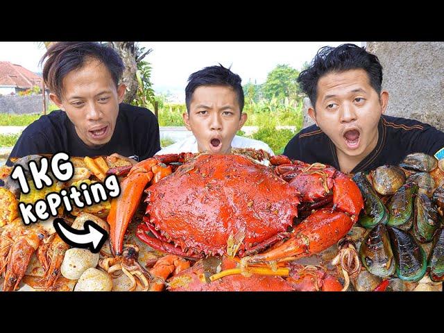 MUKBANG KEPITING BESAR DAN SEAFOOD SAUS PADANG