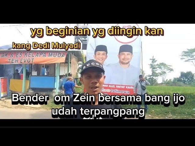 PECINTA KDM ||  kang Dedi Mulyadi di bikin seneng  Bender om Zein  bersama bang ijo