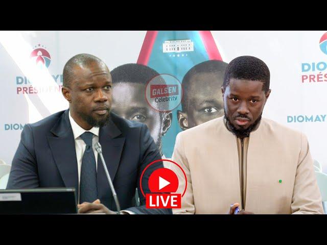 [Direct] • Conférence de presse de la coalition Diomaye Président