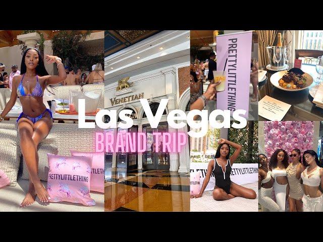 LAS VEGAS TRAVEL VLOG | MY FIRST EVER! INFLUENCER BRAND TRIP w/ PRETTYLITTLETHING 