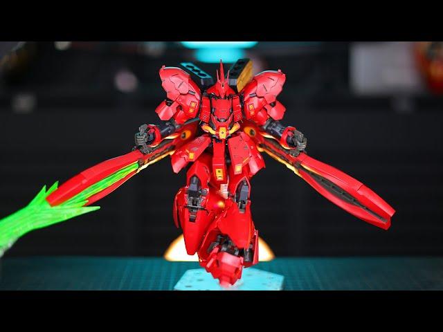 Somehow Bandai made the Real Grade Sazabi even better! - RG Sazabi FF Review