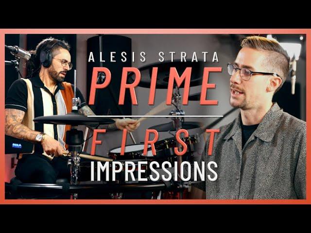 Alesis Strata Prime | First Impressions w/ @COOP3RDRUMM3R #alesis #strataprime #edrums