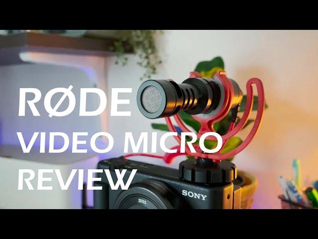 รีวิว RODE Video Micro unboxing Review x Sony ZV-1