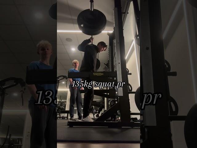 Almost 2x bw squat