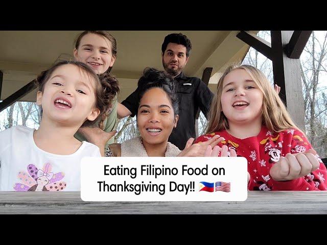 Filipino Food on Thanksgiving Day