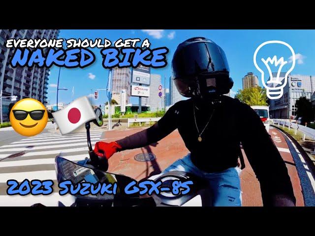 SPORTBIKE OWNER REACTS TO A NAKED BIKE | 2023 SUZUKI GSX-8S REVIEW | JAPAN MOTOVLOGS | EP #1