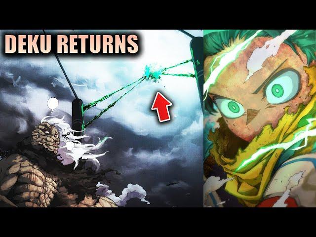 THE RETURN OF DEKU EXPLAINED / My Hero Academia Chapter 366