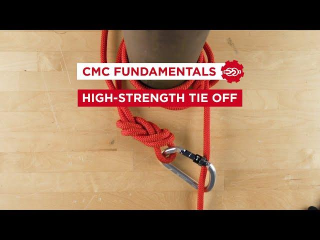 How to Tie a High-Strength Tie Off // CMC Fundamentals: Learn Your Knots