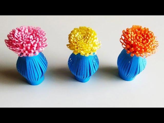 Paper Flower pot# Shorts#DIY#Craft