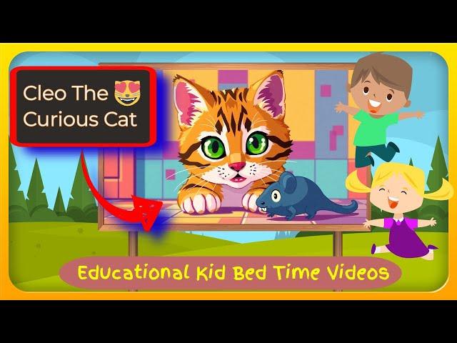 New Educational Kids Audio Story Cleo Curious the Cat