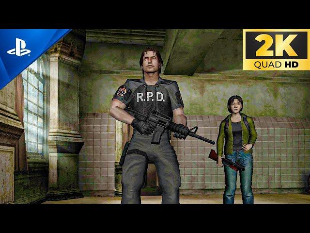 Resident Evil Outbreak File 1 Gameplay Walkthrough FULL GAME (2K 60FPS) No Commentary