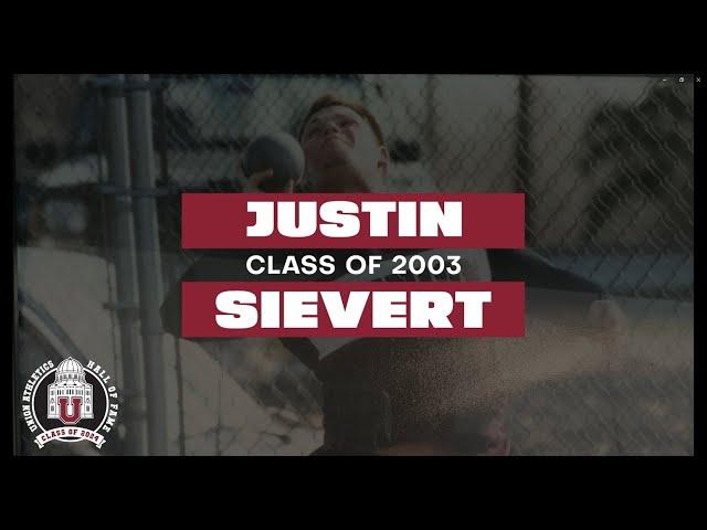 2024 Union Athletics Hall of Fame - Justin Sievert