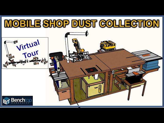Shop Vac Dust Collection for a Mobile Workbench /EP 74